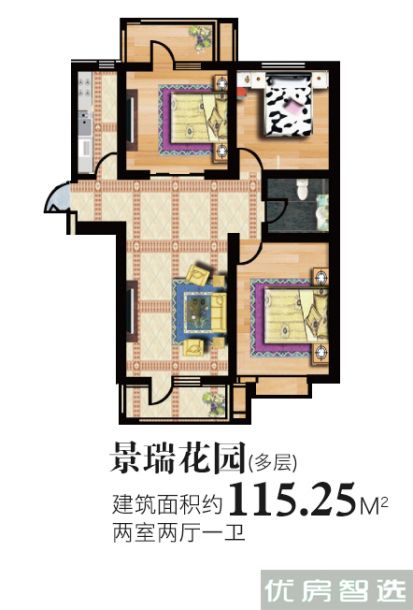 建面建筑面积：约125平米