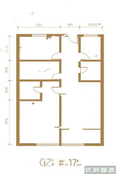 建面建筑面积：约175平米