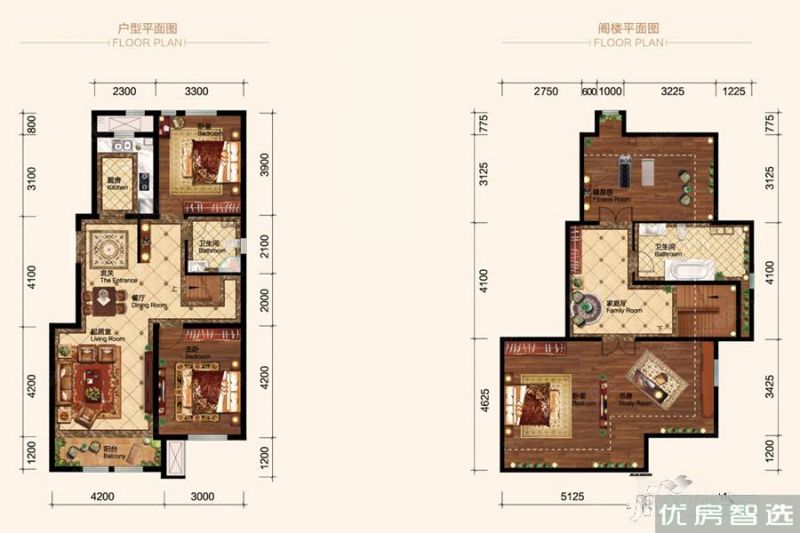 建面建筑面积：约65平米