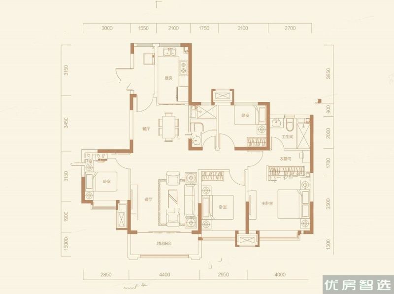 建面建筑面积：约143平米