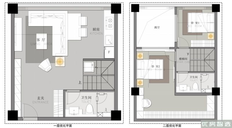 建面建筑面积：约59平米