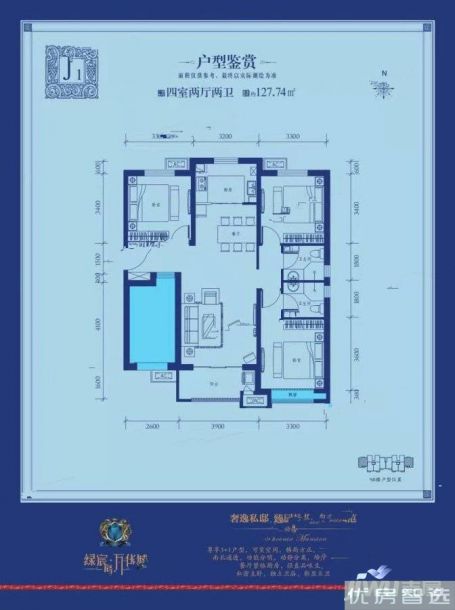 建面建筑面积：约104平米