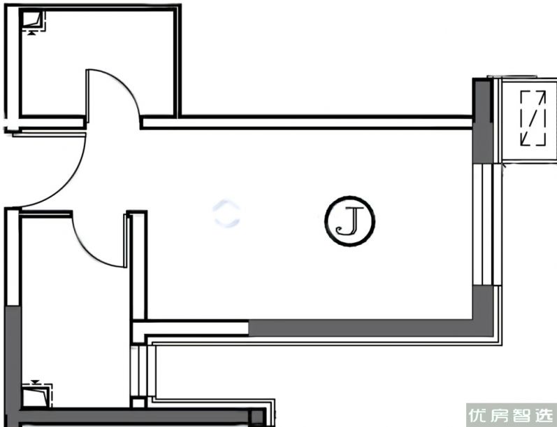 建面建筑面积：约72平米